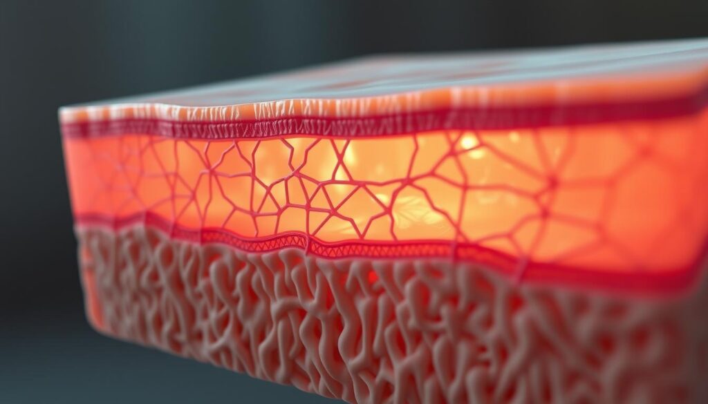 collagen and elastin